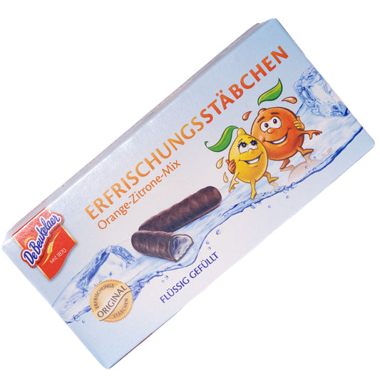 De Beukelaer Refreshment Sticks Orange-Lemon Mix, 2.65oz