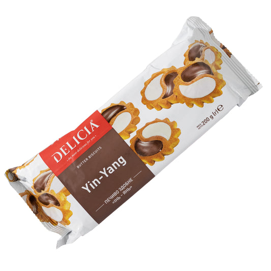 Delicia Yin-Yang Butter Biscuits, 7.05oz