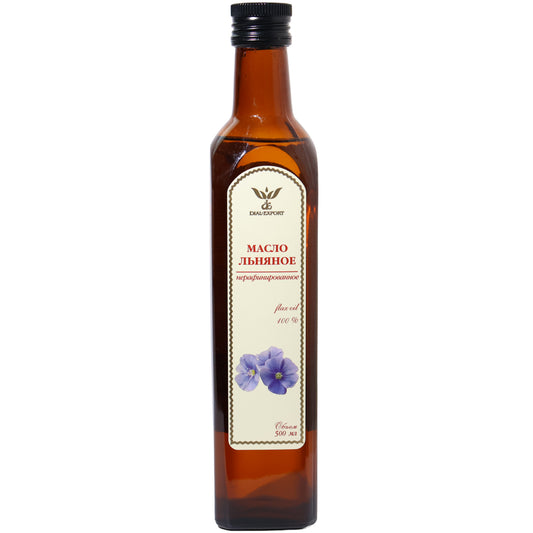 Dial-Export Unrefined Flaxseed Oil (Linseed Oil), 16.9 fl oz