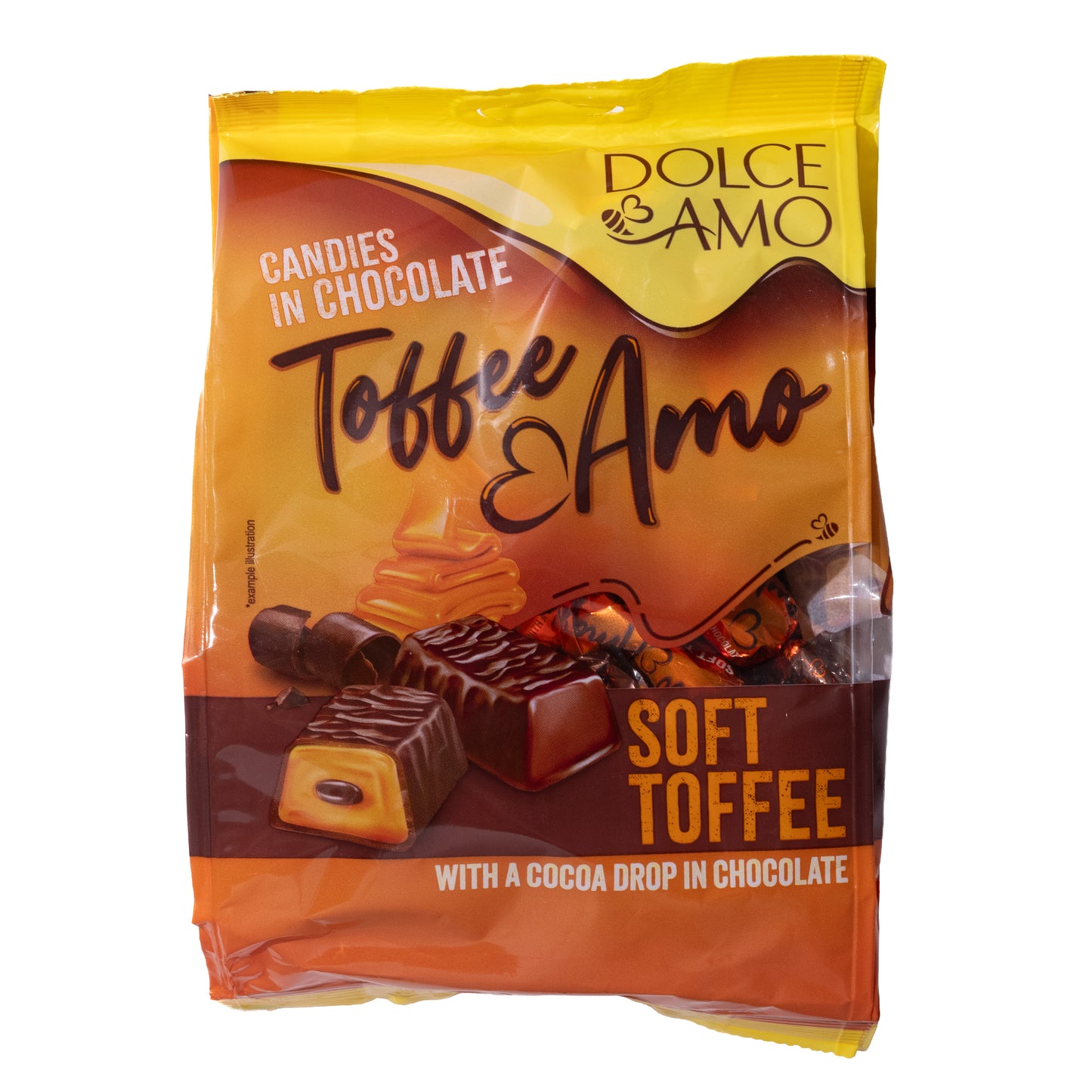Dolce Amo Soft Toffee in Chocolate, 9.52oz
