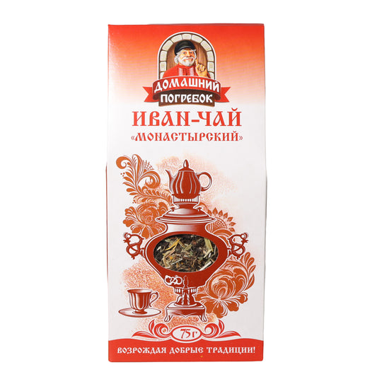 Domashniy Pogrebok Ivan-Chai Monastic Willow-Herb Herbal Tea, 2.65oz