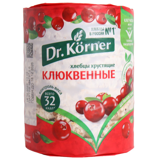 Dr. Körner Cereal Cocktail with Cranberry Crispbreads, 3.53oz