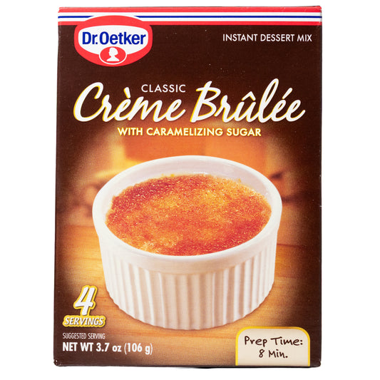 Dr. Oetker Classic Crème Brûlée Dessert Mix, 3.7oz