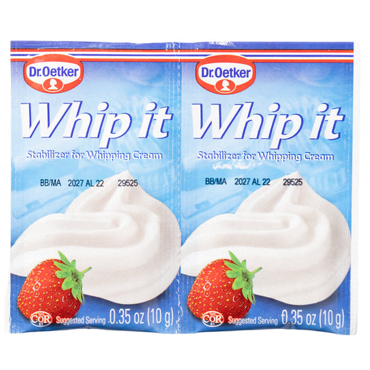 Dr. Oetker Whip It Stabilizer for Whipping Cream, 0.7oz