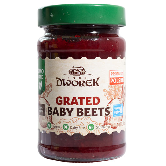 Dworek Grated Baby Beets, 10 fl oz