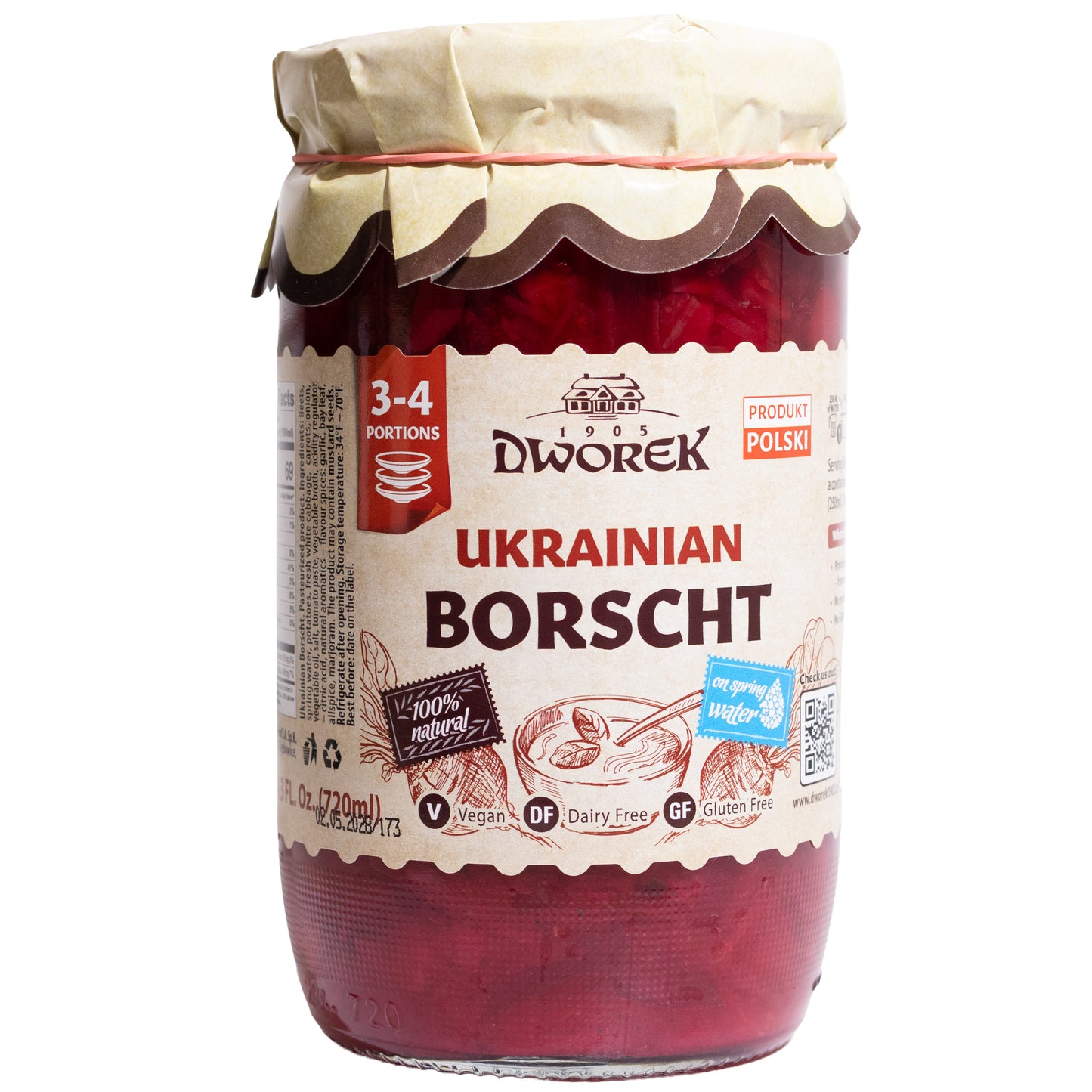 Dworek Ukrainian Borscht, 24.3oz