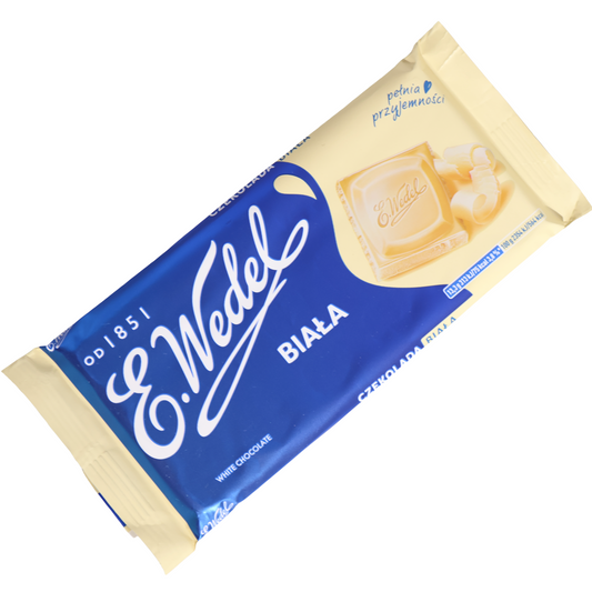 E. Wedel Biała White Chocolate, 2.82oz