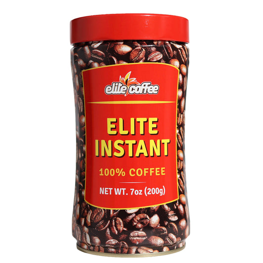 Elite Instant Coffee 100% Coffee, 7oz
