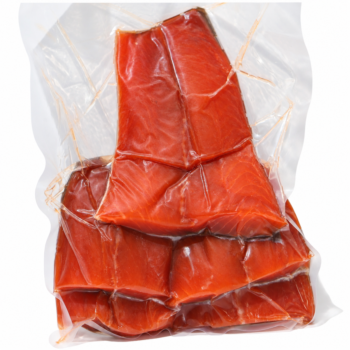 Kinsman Cold-Smoked Steelhead Tail Pieces, 1lb