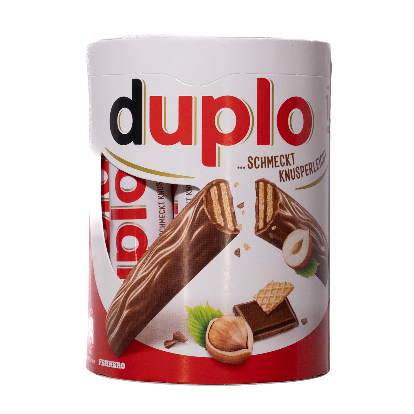 Ferrero Duplo Hazelnut Wafer Bars 10-Pack, 6.42oz