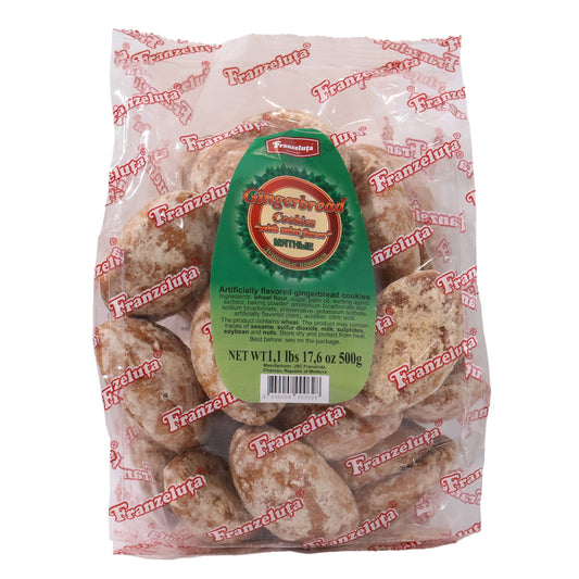 Franzeluța Gingerbread Cookies Mint Flavor, 17.6oz
