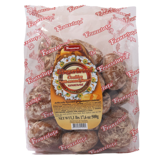 Franzeluta Gingerbread Cookies Caramel Flavor, 17.6oz
