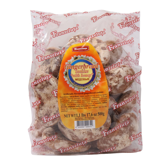 Franzeluta Gingerbread Cookies with Honey, 17.6oz