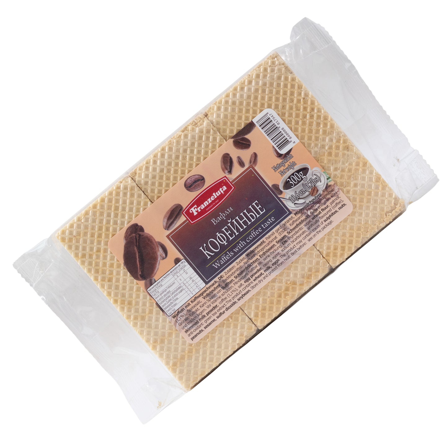 Franzeluta Wafers with Coffee Taste, 10.6oz