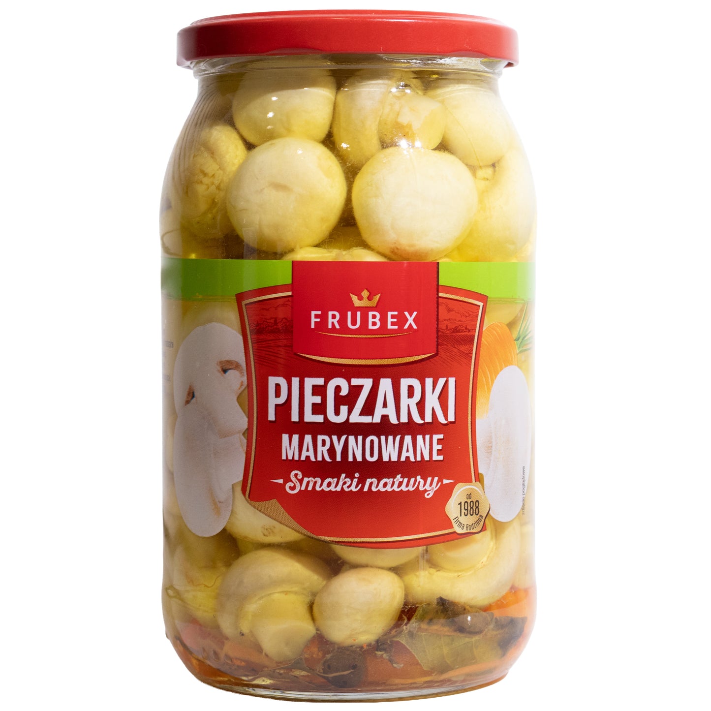 Frubex Marinated Champignon Mushrooms, 28.92oz