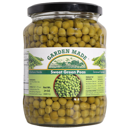 Garden Made Sweet Green Peas, 24oz