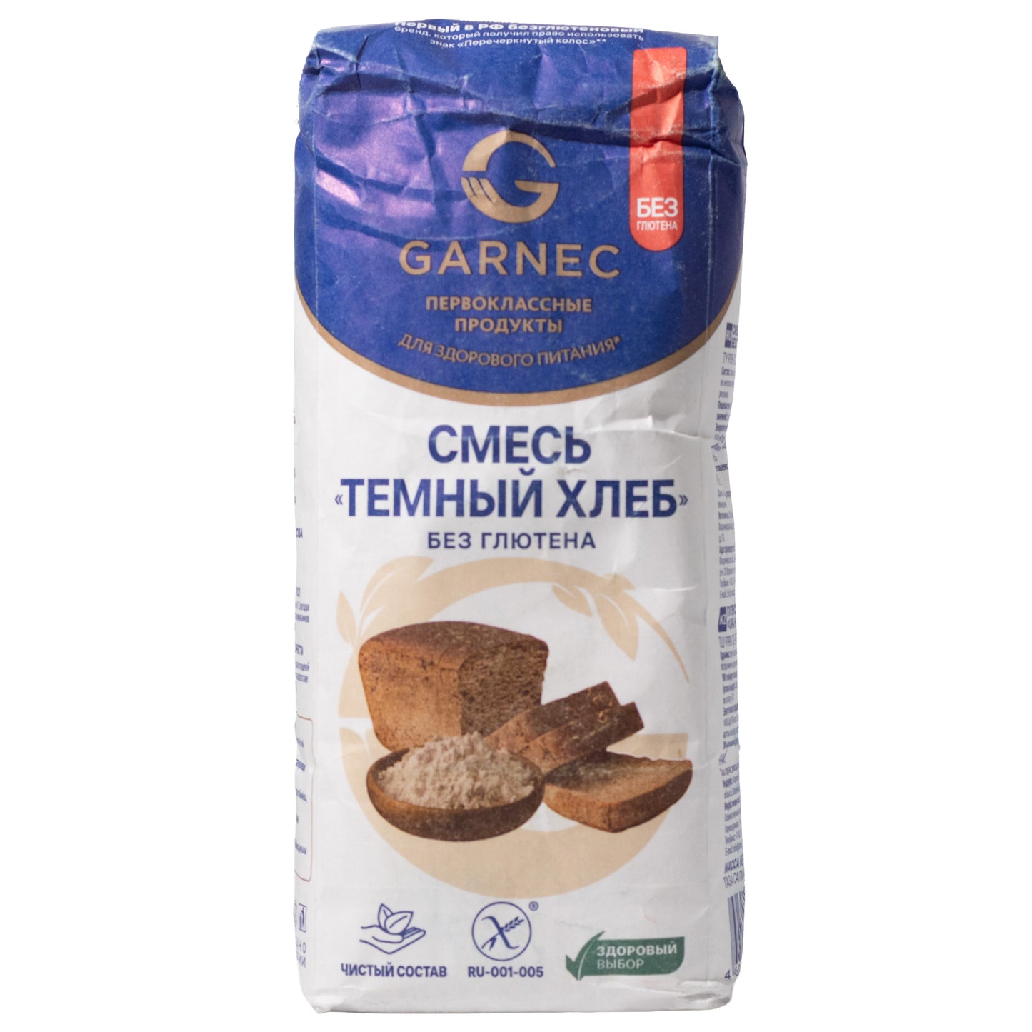 Garnec Gluten Free Dark Bread Baking Mix, 21.18oz