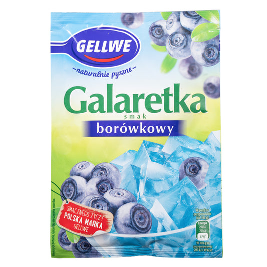 Gellwe Blueberry Jelly Dessert Mix, 2.54oz