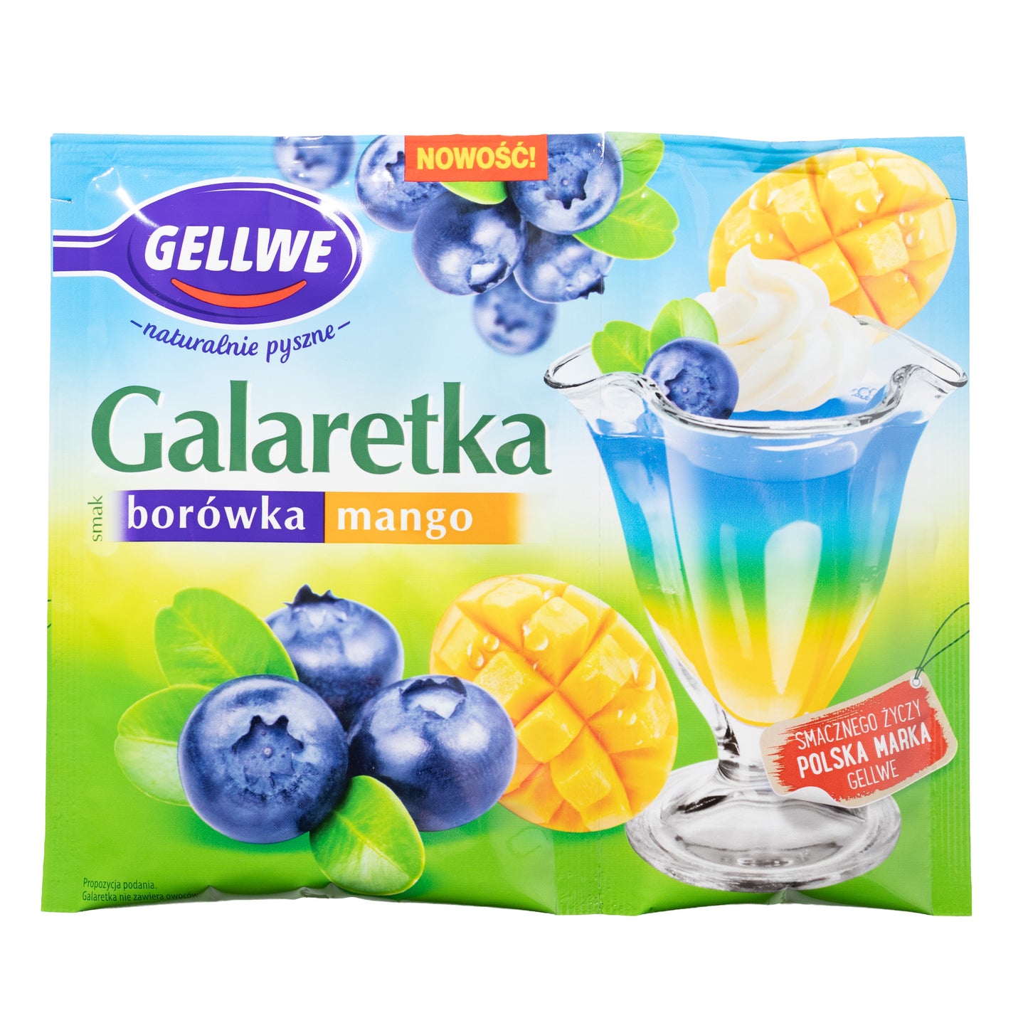 Gellwe Blueberry Mango Jelly Mix, 2.65oz
