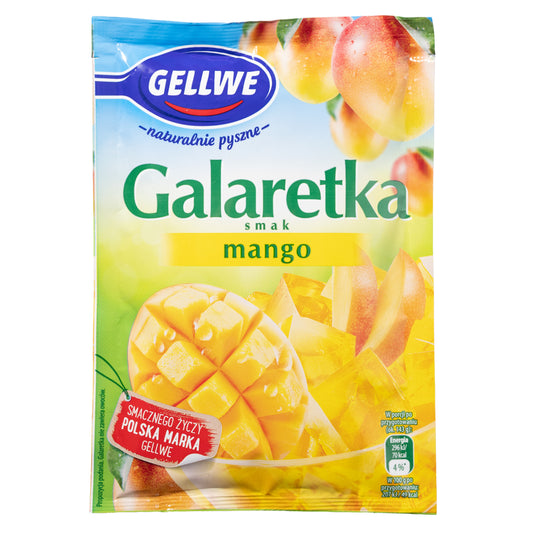 Gellwe Mango Jelly Dessert Mix, 2.54oz