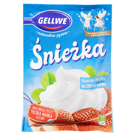 Gellwe Sniezka Whipped Dessert Mix, 1.94oz