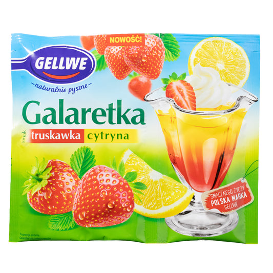 Gellwe Strawberry Lemon Jelly Mix, 2.65oz