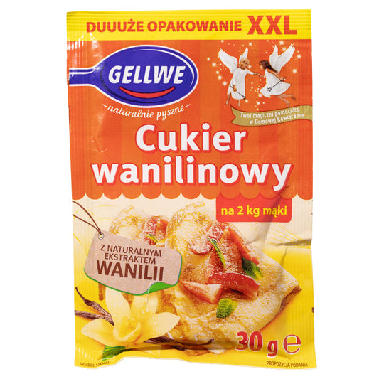 Gellwe Vanilla Sugar with Natural Vanilla Extract, 1.06oz