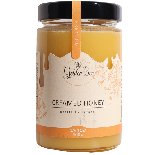 Golden Bee Creamed Honey, 17.64oz