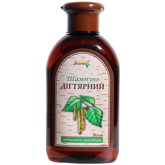 Golden Pharm Birch Tar Shampoo, 8.8fl oz