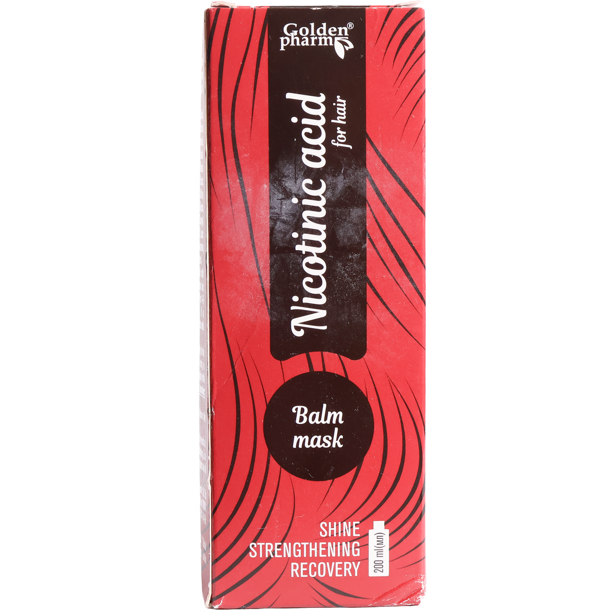 Golden Pharm Nicotinic Acid Hair Balm Mask, 6.76fl oz