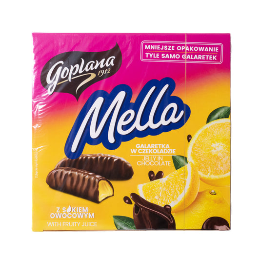 Goplana Mella Lemon Jelly in Chocolate, 6.7oz