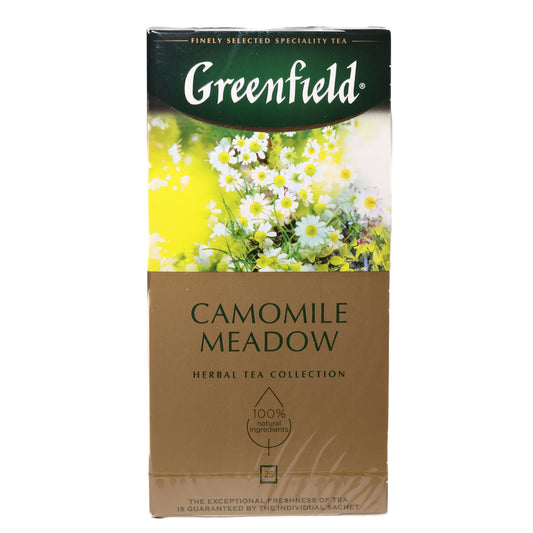 Greenfield Camomile Meadow Herbal Tea Collection, 25 Tea Bags