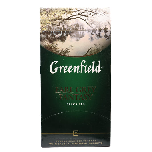 Черный чай Greenfield Earl Grey Fantasy, 25 ТБ