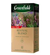 Greenfield Revival Blend Black Tea Collection, 25 Tea Bags