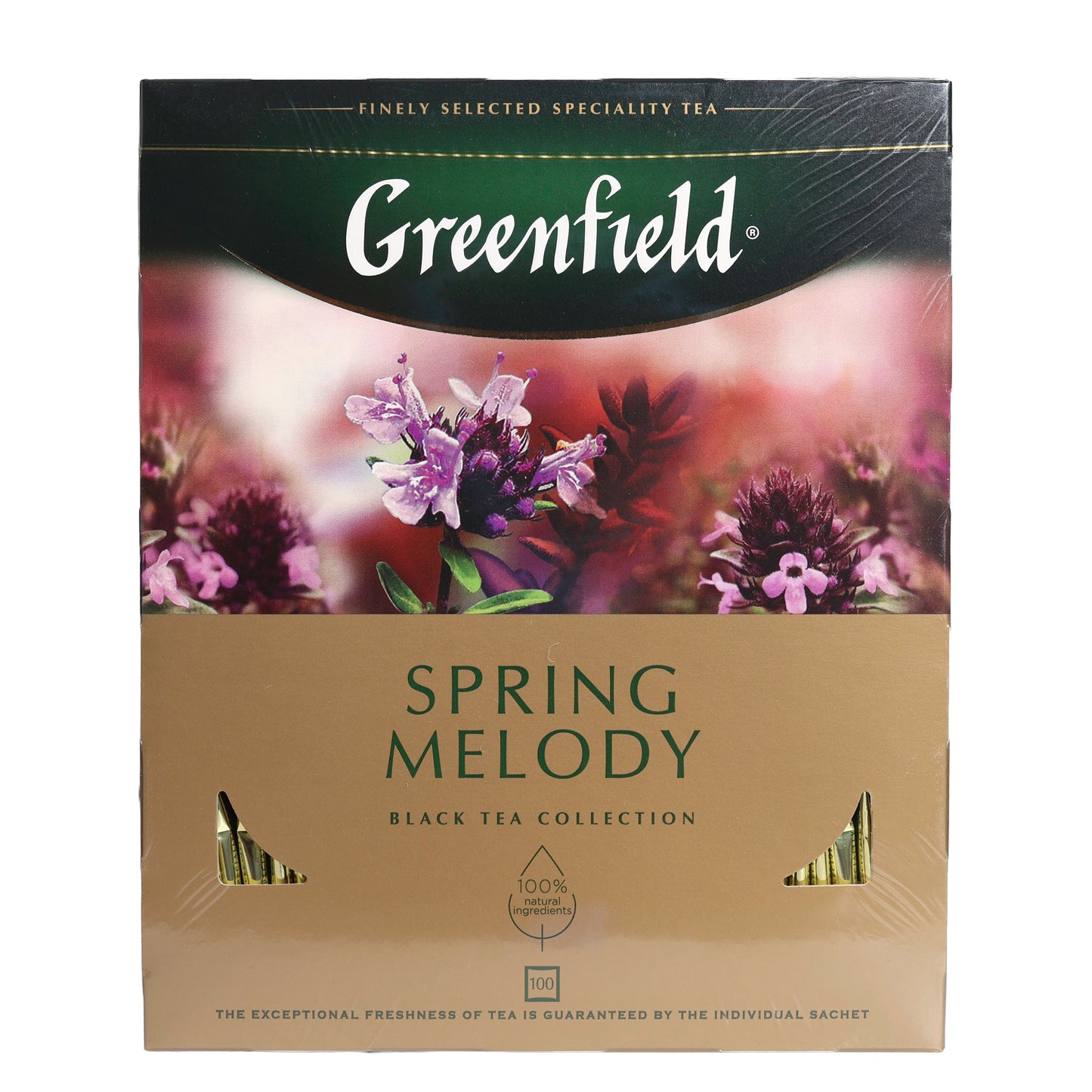 Greenfield Spring Melody Black Tea Collection, 100 Tea Bags