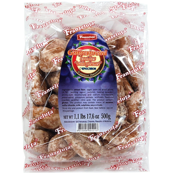Gingerbread Cookies w/ Plums, 500g