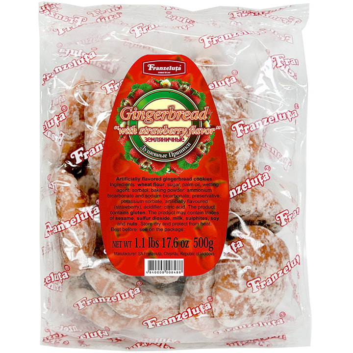 Strawberry Gingerbread Cookies, 500g