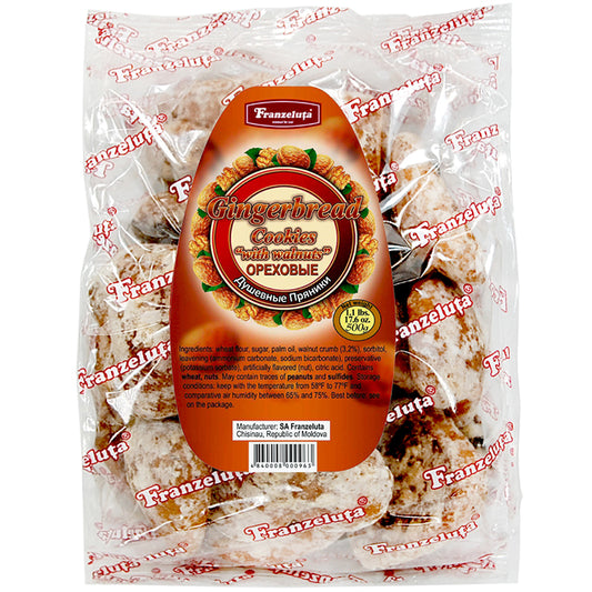 Gingerbread Cookies w/ Walnuts, 500g
