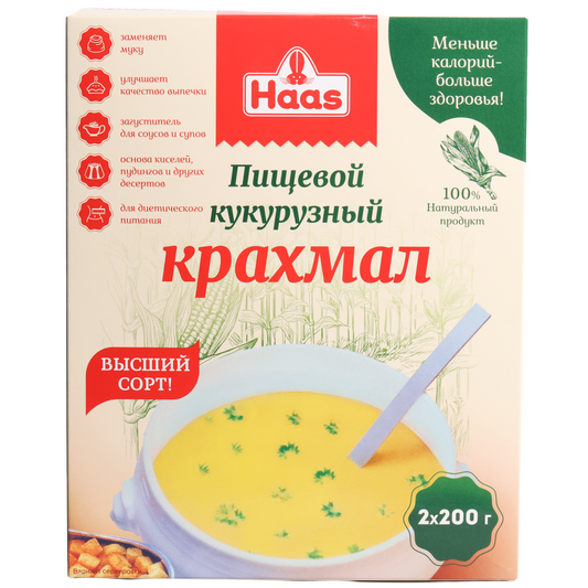 Haas Corn Starch, 14.12oz