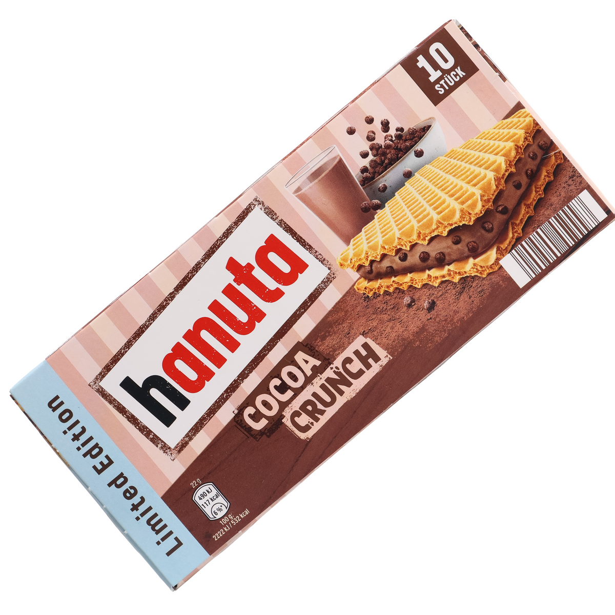 Hanuta Cocoa Crunch Wafer Bars, 7.76oz