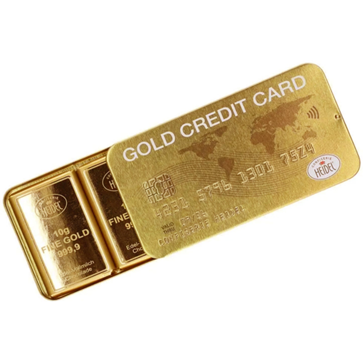 Gold Credit Card Milk Chocolate, 30g