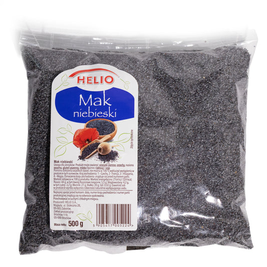 Helio Blue Poppy Seeds, 17.5oz