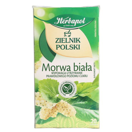 Herbapol White Mulberry Herbal Tea Bags, 20 Tea Bags