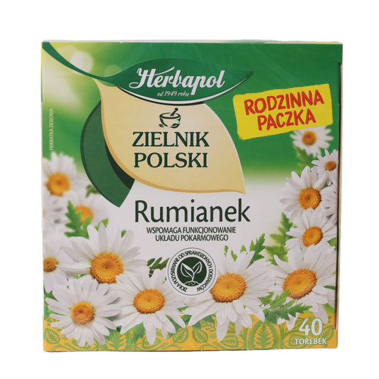 Herbapol Zielnik Polski Rumianek Chamomile, 40 Tea Bags