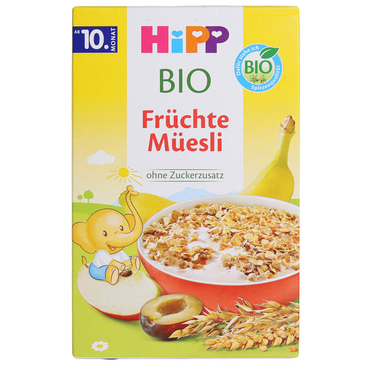 HiPP Organic Fruit Muesli No Added Sugar, 7oz