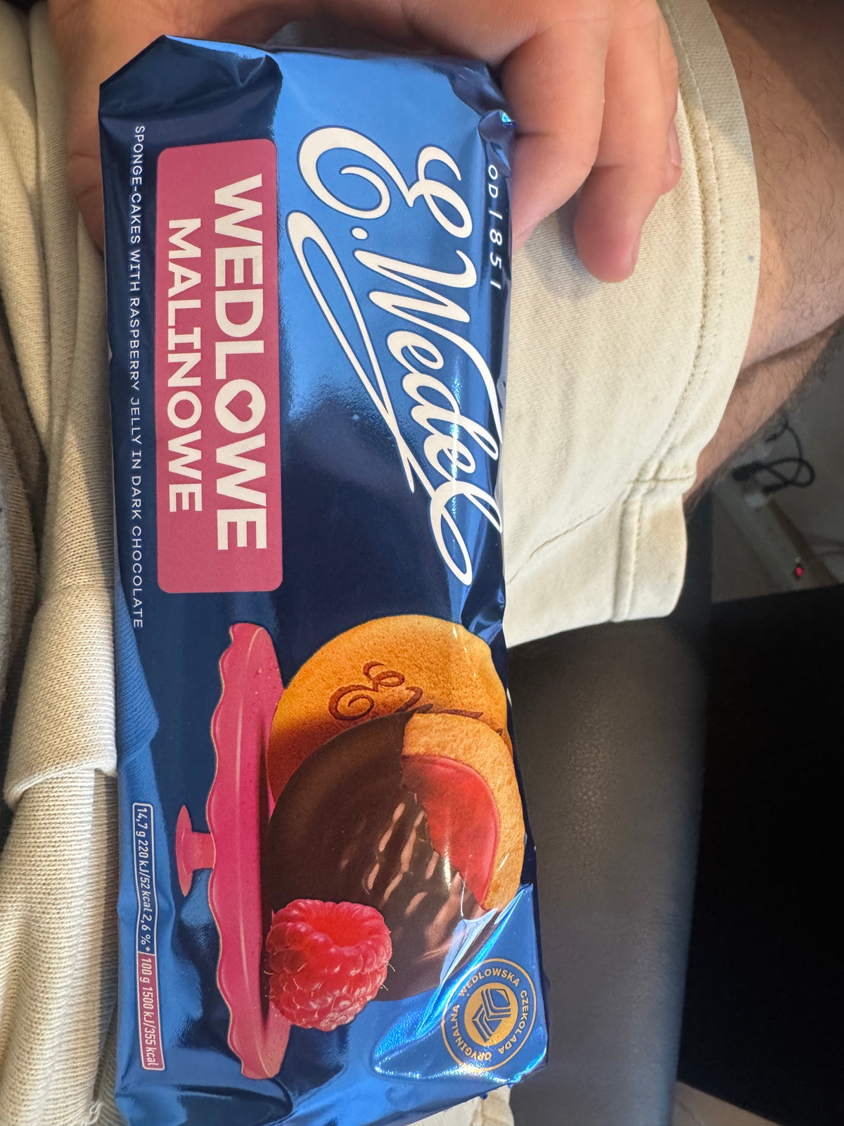 E. Wedel Raspberry Jaffa Cakes in Dark Chocolate, 5.19oz