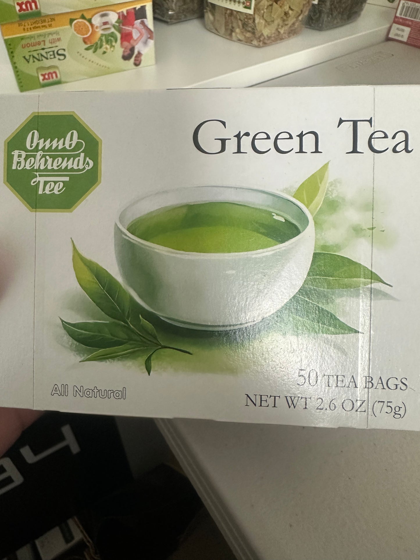 Onno Behrends Tee Green Tea Bags, 2.6oz