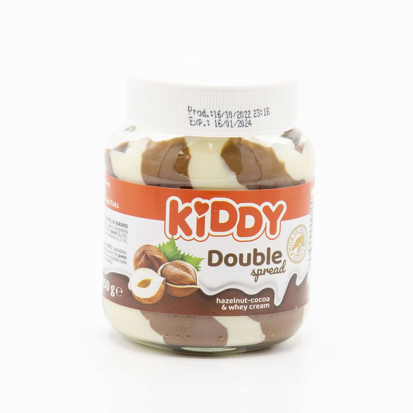 Kiddy Double Spread Cocoa Hazelnut, 350g
