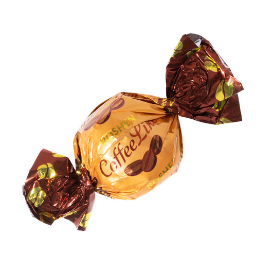 Roshen Coffee Like Milk-Coffee Caramel Hard Filled Candies, 2.2lb