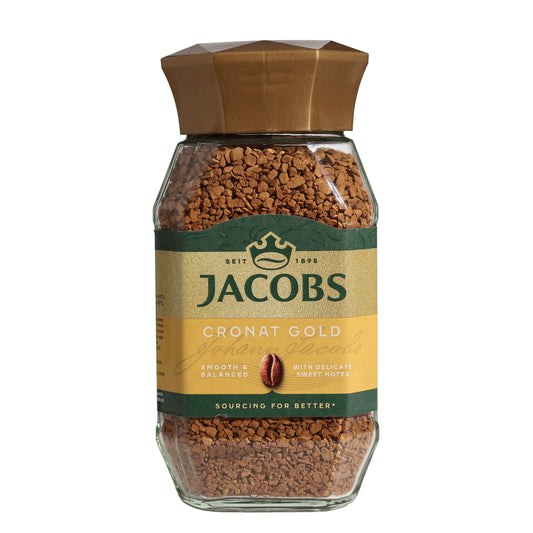 Jacobs Cronat Gold Instant Coffee Granules, 3.53oz